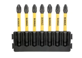 DeWalt Sada predĺžených bitov PZ2 / Bity / 7 ks / PZ2 / 57 mm (DT70821)