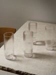 Ferm LIVING Pohár Ripple Long 300 ml – set 4 ks