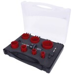 KS Tools 129.5575 1295575 sada dierovacích píl 1 ks; 1295575