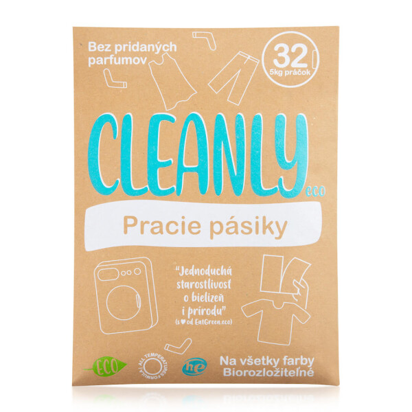 Cleanly Eco pracie pásiky