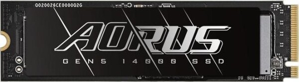 Gigabyte Aorus Gen5 2TB M.2 2280 PCI-E x4 Gen5 NVMe (AG514K2TB)