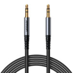 Joyroom SY-A08 Kábel Jack 3.5mm (M) - Jack 3.5mm (M) 1.2m čierna (SY-A08)