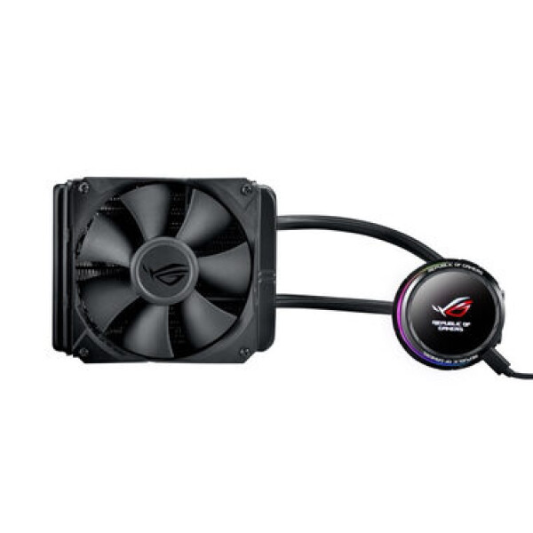 Asus TUF GAMING LC 120 ARGB čierna / komplet vodného chladenia CPU / 120mm / 29 dB / 67 CFM / max 1200 RPM / ARGB (90RC00H1-M0UAY1)