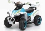 Mamido Detská elektrická štvorkolka Polícia Race biela