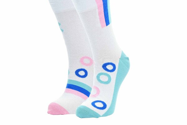 Ponožky Little Shoes Geometry Kids, 2 páry Veľkosť ponožiek: 20-24 EU EUR
