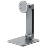 4smarts ErgoPro Desk Stand šedá / Držiak / Magnetický / MagSafe / Skladací / Hliníkový (541855)