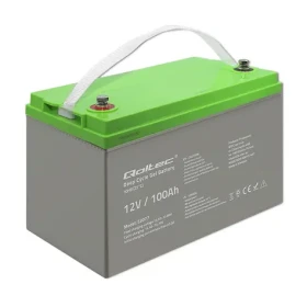 Qoltec Deep Cycle Gél Battery 53077 / Akumulátor / 12V / 100Ah (53077)