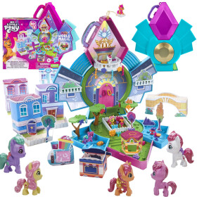 Mamido My Little Pony sada Krištáľový Maják + 5 figúrok 55 akcií ZA6002