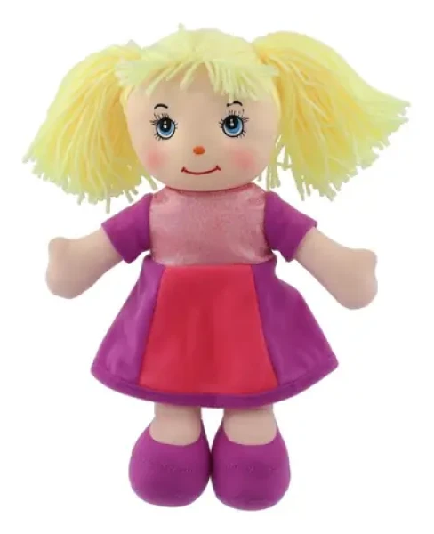 TEDDIES Bábika Culinka handrová s blond vlásky