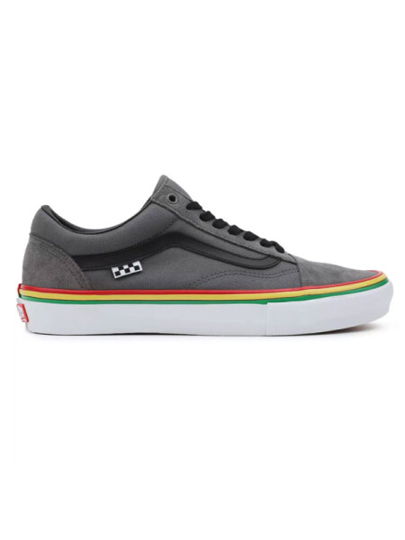 Vans Skate Old Skool RASTA GRAY pánske letné topánky