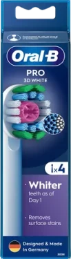 Oral-B EB18-RX 3D White - 4ks / Náhradné hlavice (EB18pRX 3DWhite 4 szt.)