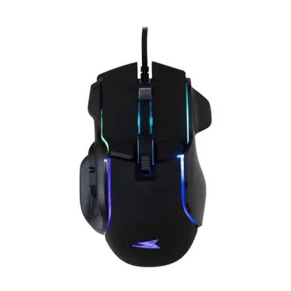 Baracuda PIRANHA čierna / Herná myš / Optický / 7D / 7200 dpi / RGB / 1.5 m / USB (PIRANHA-B)