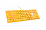 Ducky One 3 Yellow TKL MX-Speed-Silver žltá / Herná klávesnica / podsvietená / mechanická / drôtová (USB) / DE (DKON2187ST-PDEPDYDYYYC1)