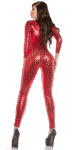 Sexy KouCla wetlook catsuit with two way zip Einheitsgroesse