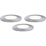 Paulmann 93949 Osvetľovací systém Plug & Shine LED nadstavbová svietidlá (doplňujúce sada) sada 3 ks LED 7.5 W teplá biela strieborná; 93949