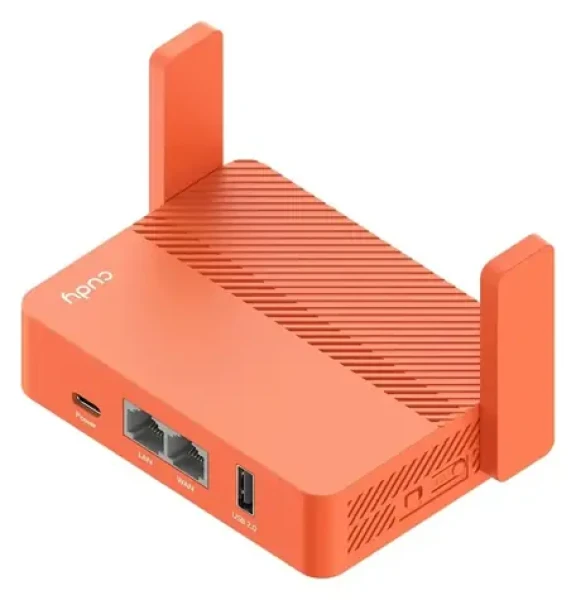 Cudy AC1200 TR1200 / Cestovný router / VPN / 2.4 GHz 300Mbps / 5 GHz 867Mbps / 1x RJ-45 (TR1200)