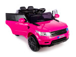 Mamido Mamido Elektrické autíčko Land Rapid Racer NEW PINKY ružový