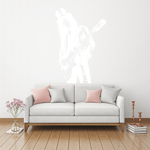 Veselá Stena Samolepka Slash Farba: bílá, Veľkosť: 100 x 69 cm