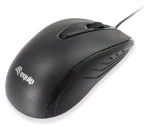 Equip Kompaktná myš čierna / Myš / Drôtová USB / 1000 DPI / Obojručná (245107)