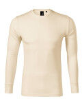 Pánske tričko Merino Rise LS almond L