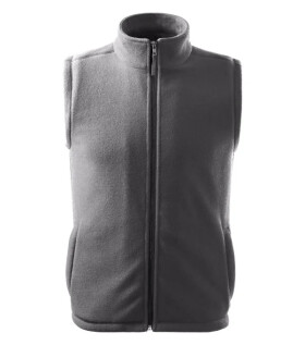 Next fleecová vesta unisex steel grey XL