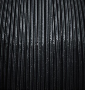 PLA filament 1,75 mm Galaxy trblietavý čierny Devil Design 1 kg