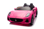 Mamido Mamido Elektrické autíčko Maserati GranTurismo Folgore 24V | 800W | 60 kg ružové