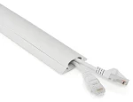 Nedis Káblový organizér biela / Organizér káblov / PVC / Max. O kábli 16 mm / 1 ks (CMDT4516WT500)