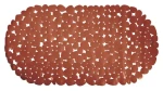 MSV GALETS protišmyková podložka do vane terakota / Podložka do vane / PVC / 99 x 39 cm