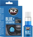 K2 Blue+ SCR / Aditívum do AdBlue / 50 ml / Pre systémy SCR (amT328)