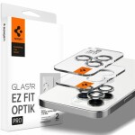 Spigen Glass EZ Fit Optik Pre ochranné sklo na fotoaparát pre Apple iPhone 14 Pro/ iPhone 14 Pro Max 2ks strieborná (AGL05599)