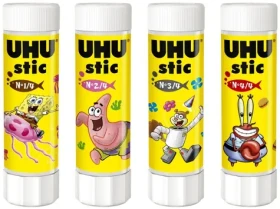 UHU Stick 40 g / Lepiaca tyčinka / Transparentná / Bez rozpúšťadiel (70)