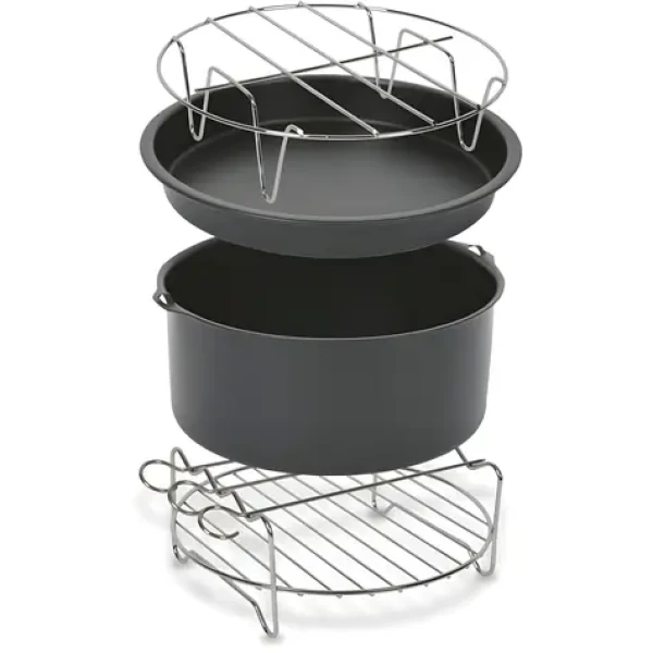 TEFAL XA112010 čierna / Sada príslušenstva do fritézy Easy Fry XL / 4 ks