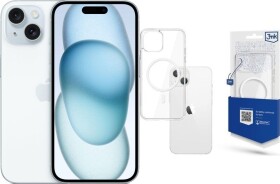Apple iPhone 15 128GB Blue (MTP43) + Etui MagCase