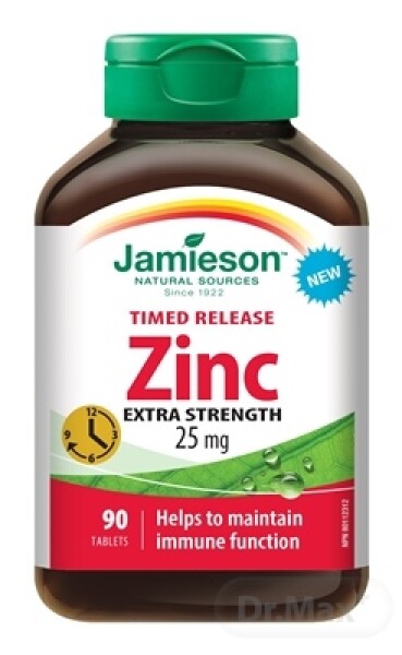 Jamieson Zinok 25mg s postupným uvoľňovaním