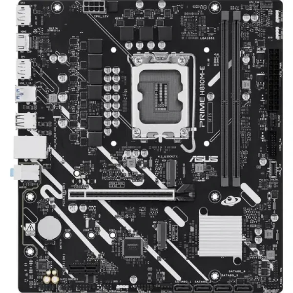 Asus Prime H810M-E-CSM / H810 / LGA 1851 / 2x DDR5 / PCIex16 / GLAN / mATX (90MB1N20-M0EAYC)