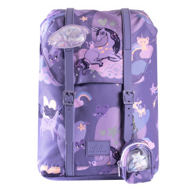 Ergonomický školský plecniak Frii of Norway 22L Unicorn Purple EUR