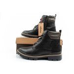 Wrangler Nevada pánske sobolie topánky topánky elegantné módne šnurovanie čierne 44