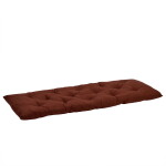 MADAM STOLTZ Prešívaný matrac Brick/Black 45 × 125 cm