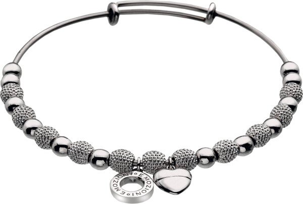 Hot Diamonds Oceľový náramok Emozioni Silver Ula Bangle DC097