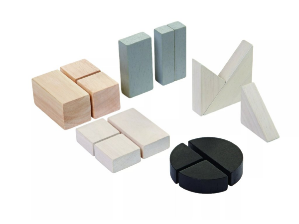PlanToys PlanToys Zlomkové kocky