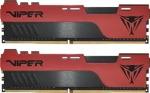 Patriot Viper Elite II 16GB (2x8GB) 3600MHz červená / DIMM / DDR4 / CL20 / XMP 2.0 / Non-ECC / Unbuffered / 1.35V (PVE2416G360C0K)
