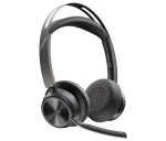 Poly Voyager Focus 2 USB-C MS Teams čierna / Bezdrôtová náhlavná súprava / mikrofón / Certifikácia MS Teams / USB-C/A (9T9J4AA#AC3)