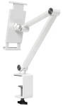4smarts ErgoFix H9 biela / Stolný držiak / pre telefón a tablet / nastaviteľný / otočný 360° (469309)