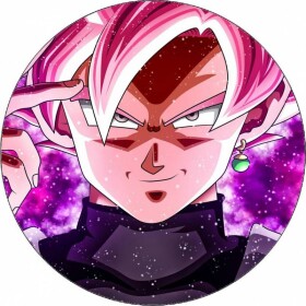 Jedlý papier Dragon Ball Goku Black 19,5 cm - Pictu Hap - Pictu Hap