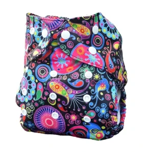 GaGa's Vrchné nohavičky Páv na patentky (SK2P 080)