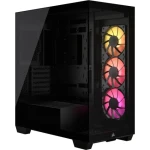 Corsair 3500X ARGB čierna / E-ATX / 2x USB-A 3.2 / 1x USB-C 3.2 / 3x 120mm / bez zdroja / priehľadná bočnica (CC-9011278-WW)