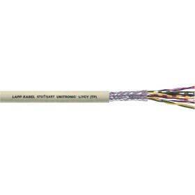 LAPP 35825/500 dátový kábel UNITRONIC LIYCY (TP) 12 x 2 x 0.75 mm² sivá 500 m; 35825/500