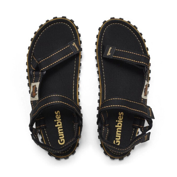 Gumbies Tracker Sandále Unisex Black M GU-SATRA001 39
