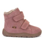 Dievčenská zimná barefoot obuv ZERU TEX FURRY Dark pink, Froddo, G2110149-6 - 29
